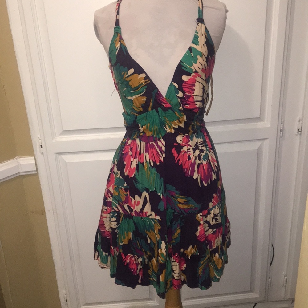 Floral midi dress